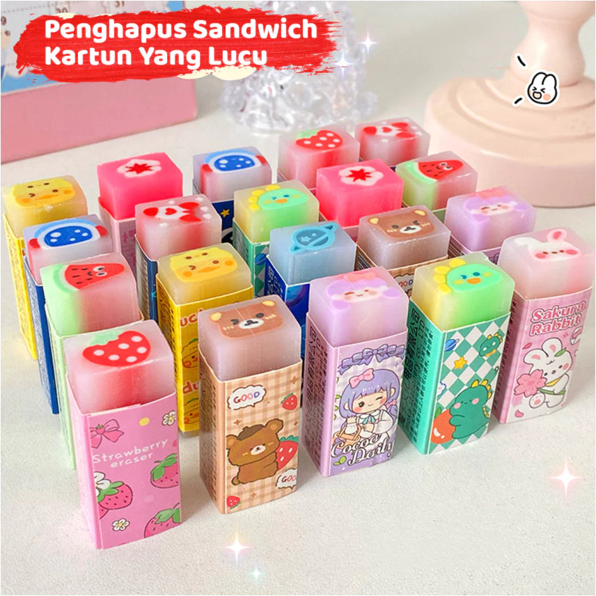 HOPTECH Cute Eraser Character Pencil Eraser Astronout Eraser Pencil School Stationery