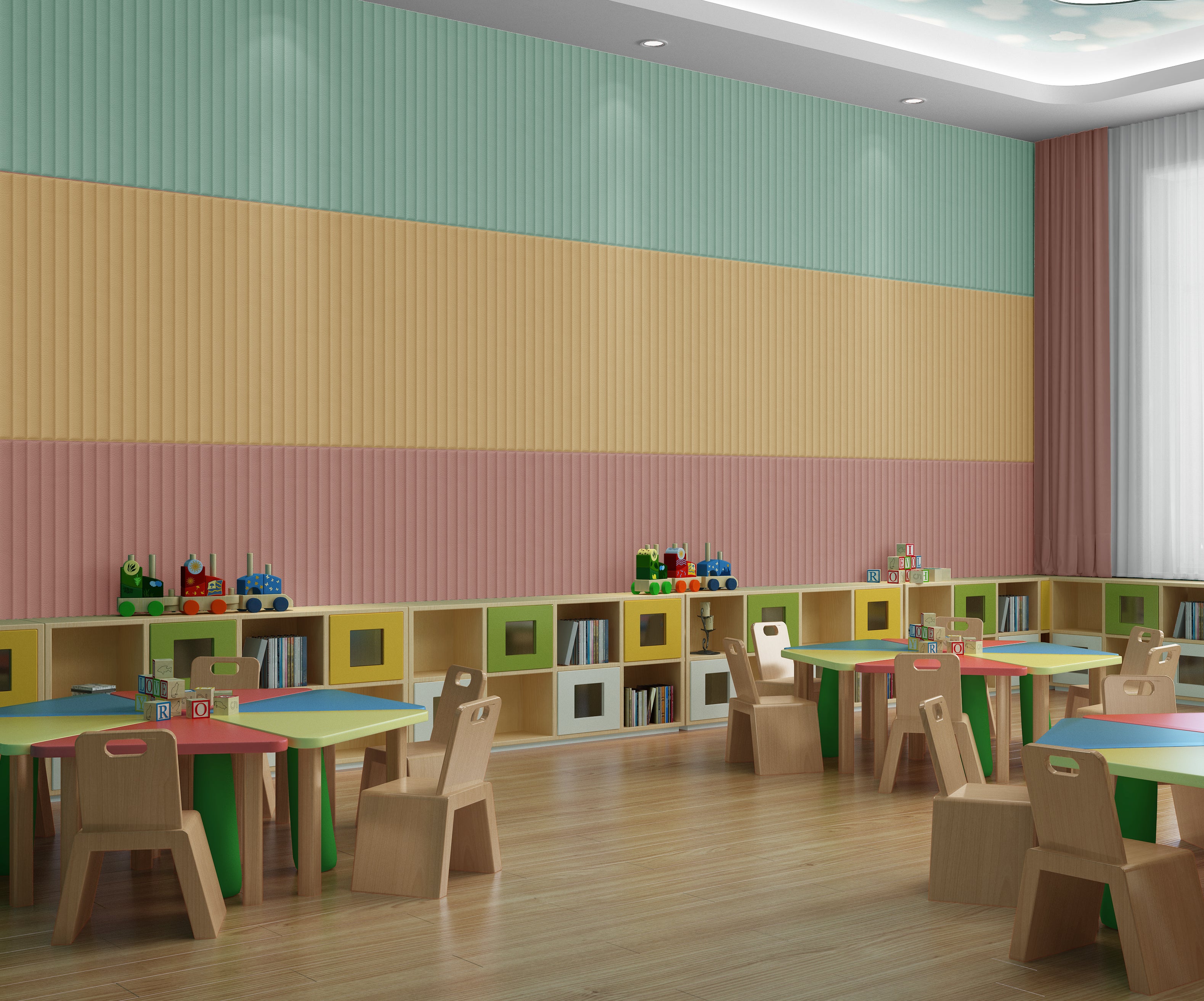 Wall Sticker 3D Foam Motif Kulit A46