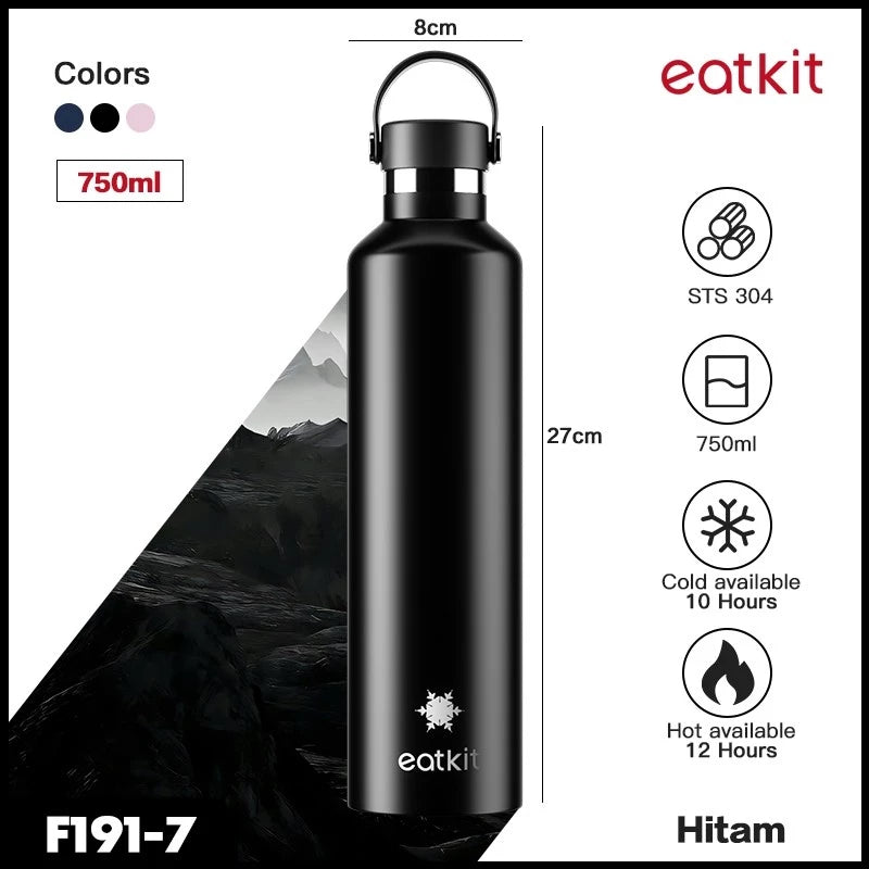 HOPTECH - 304 Stainless Steel Tumbler 1000ml | Heat and Cold Resistant Drinking Bottle | Vacuum Thermos Cup