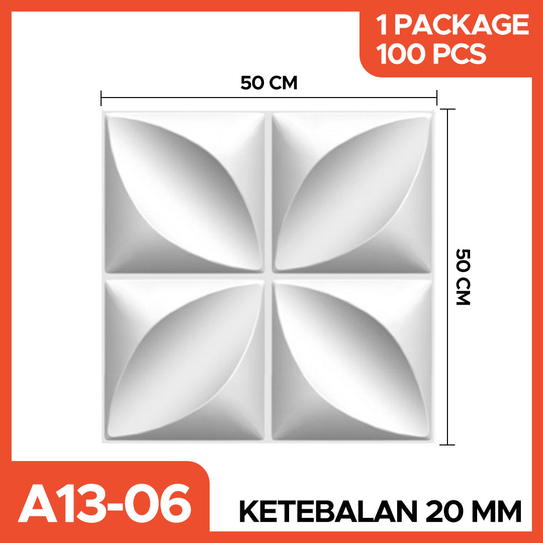 Wall Panel 3D Non-Sticker A13