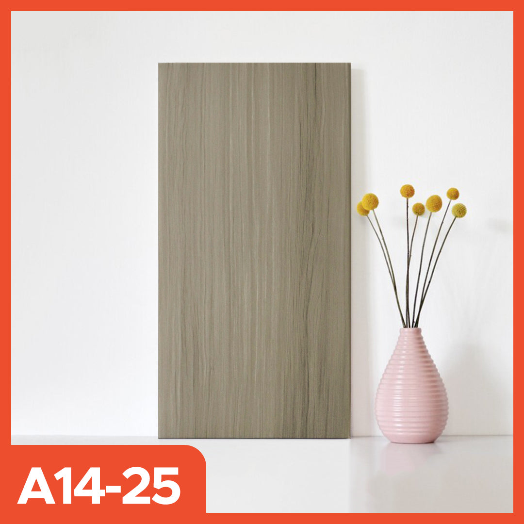 Hoptech - Wallpaper dinding Vinyl Marble Motif Kayu 30 x 60 cm 0,3cm Stiker Keramik A14
