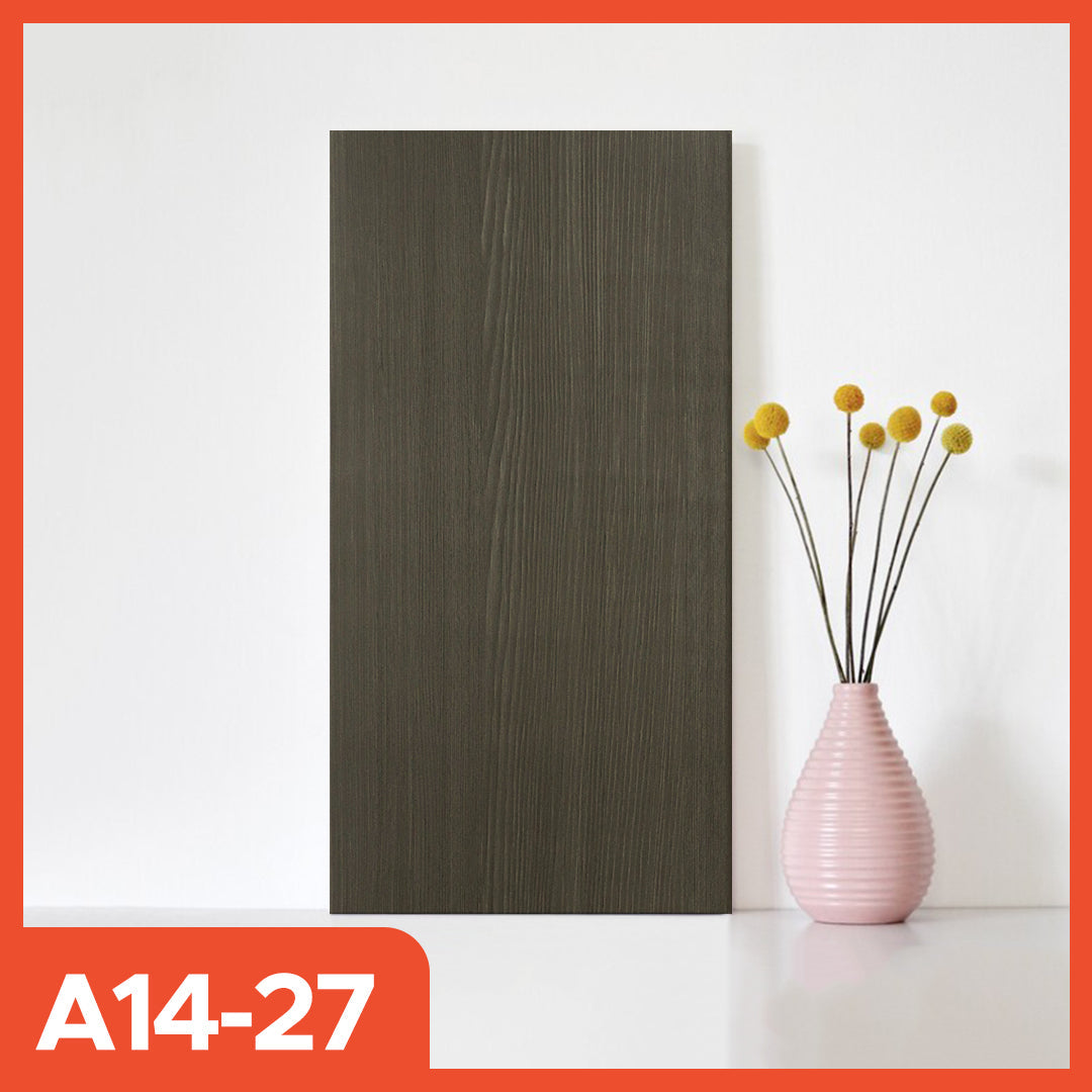 Hoptech - Wallpaper dinding Vinyl Marble Motif Kayu 30 x 60 cm 0,3cm Stiker Keramik A14