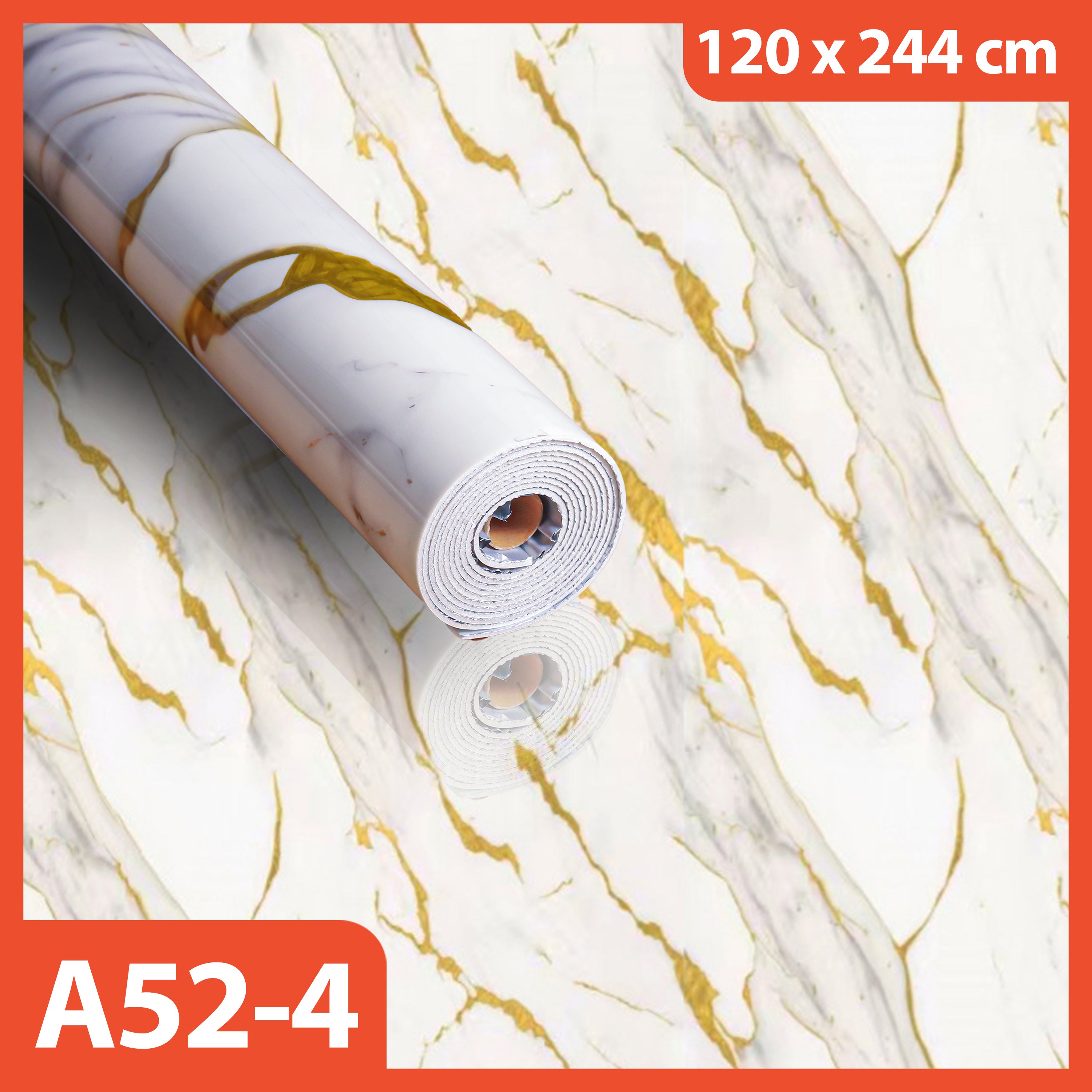 Marble Vinyl Wall Paper 1.2 x 2.45 Meters Thickness 2.5 MM Marble Foam Wallpaper Thick Roll Vinyl Marbel Granite Sticker A52