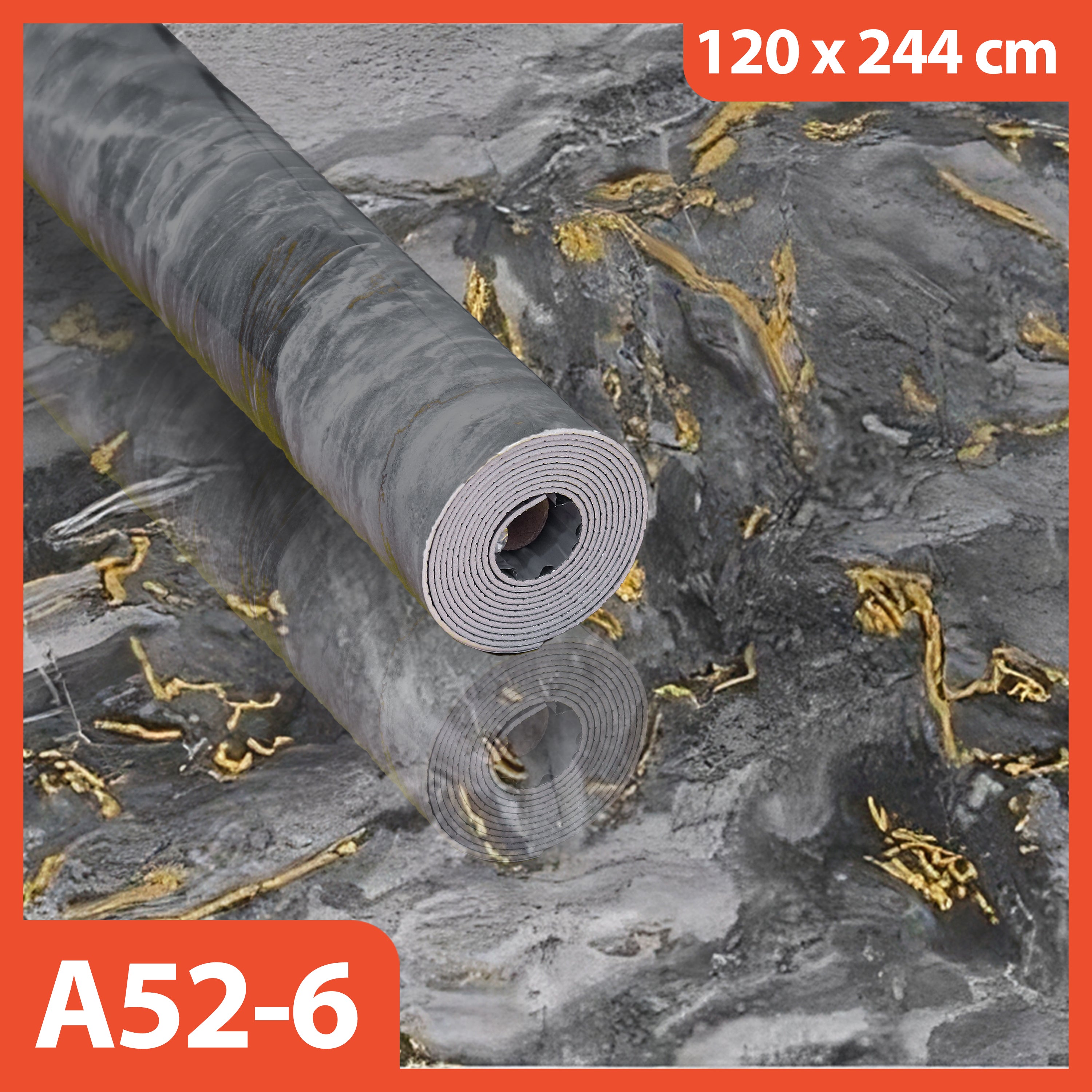 Wallpaper dinding Vinyl Marble 1.2 x 2.45 Meter tebal 2.5 MM Wallpaper Foam Marble Tebal Roll Vinyl Marbel Granit Stiker A52