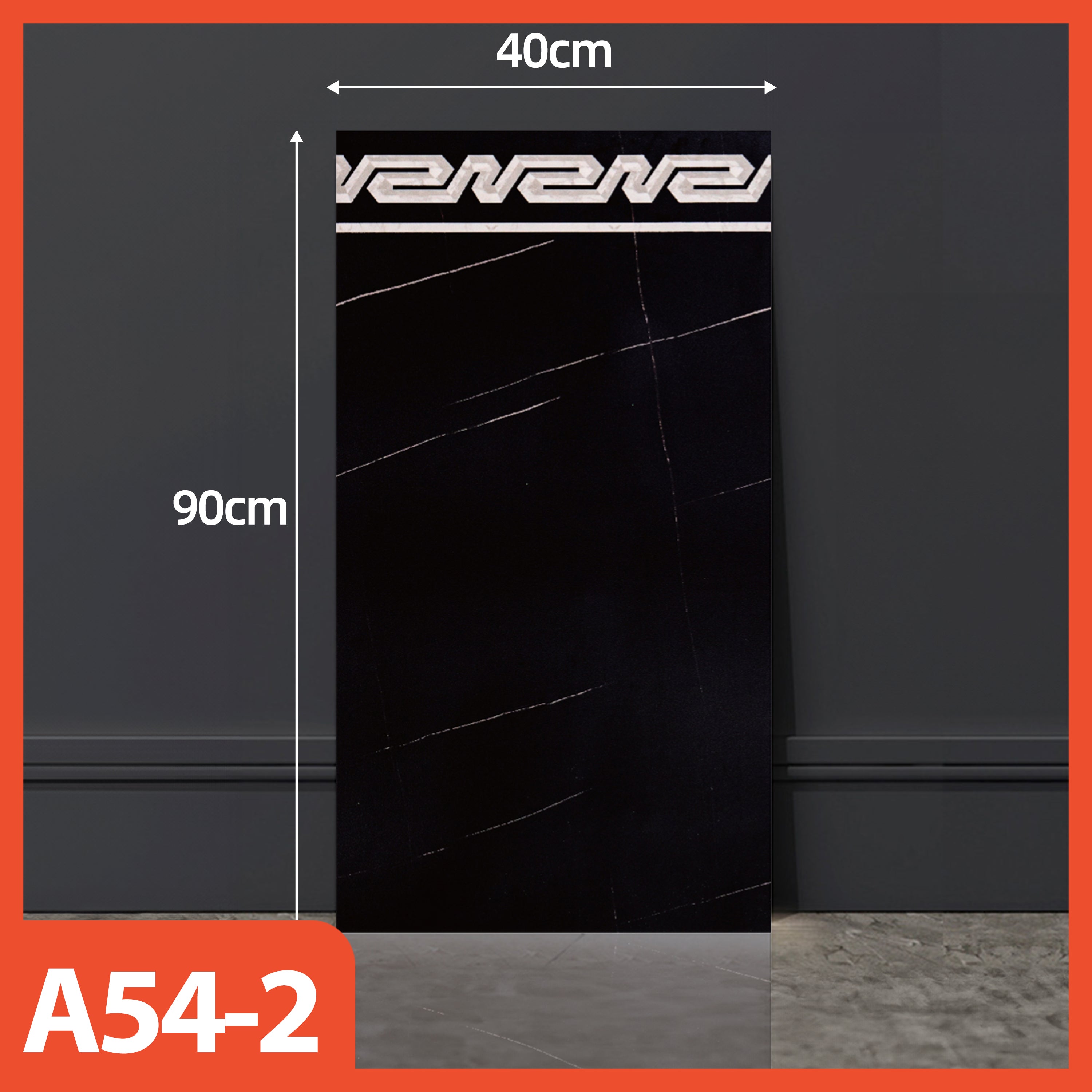 Marble Granite Wallpaper 90 x 40 cm Vinyl Wall Sticker 40 x 90 cm / Marble Ceramic Vinyl Wallpaper 0.2 cm Thick A54