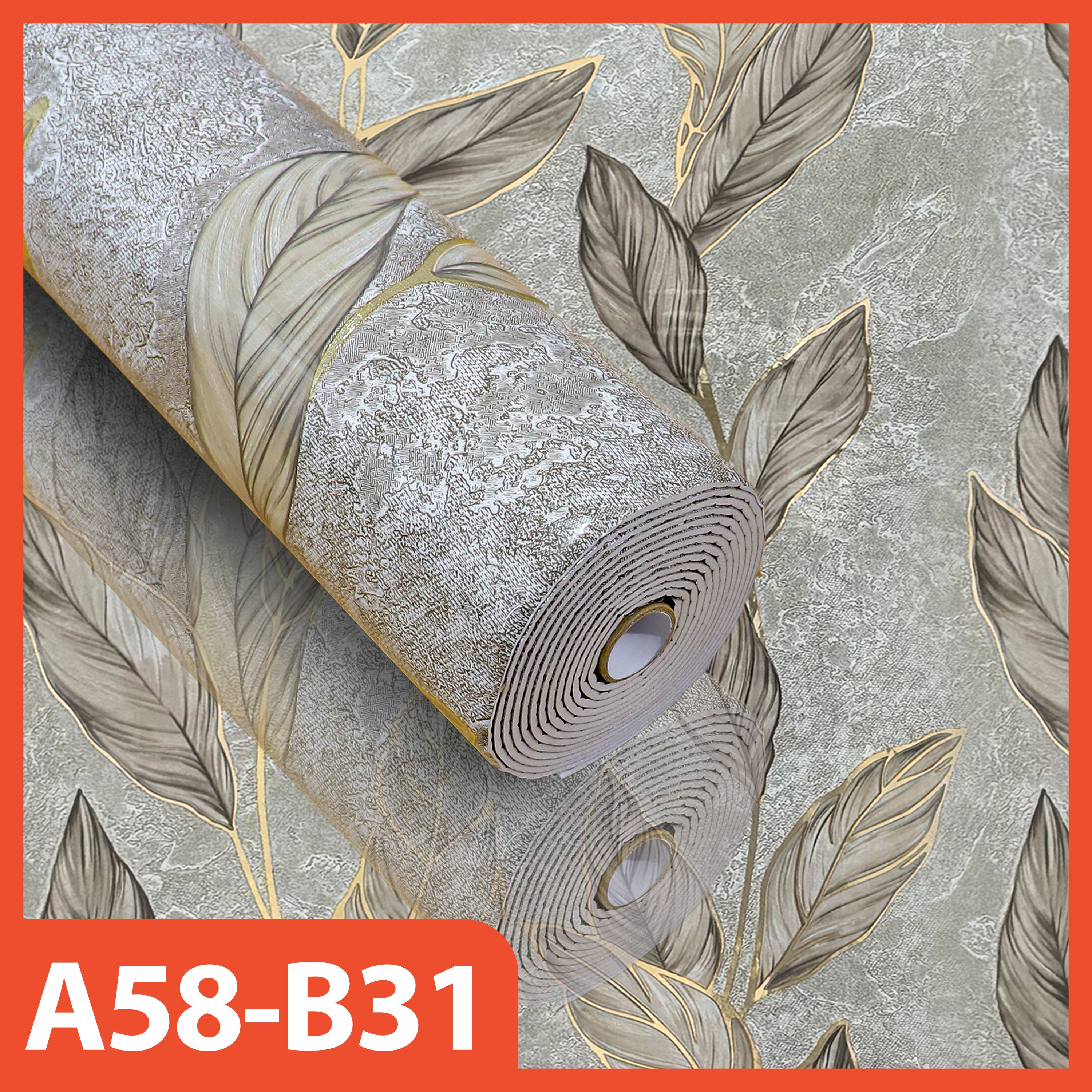 Hoptech - Wallpaper Dinding Motif Marble Roll 120 x 280cm Sticker Kamar Dekorasi PET Panjang 2.8 Meter A58