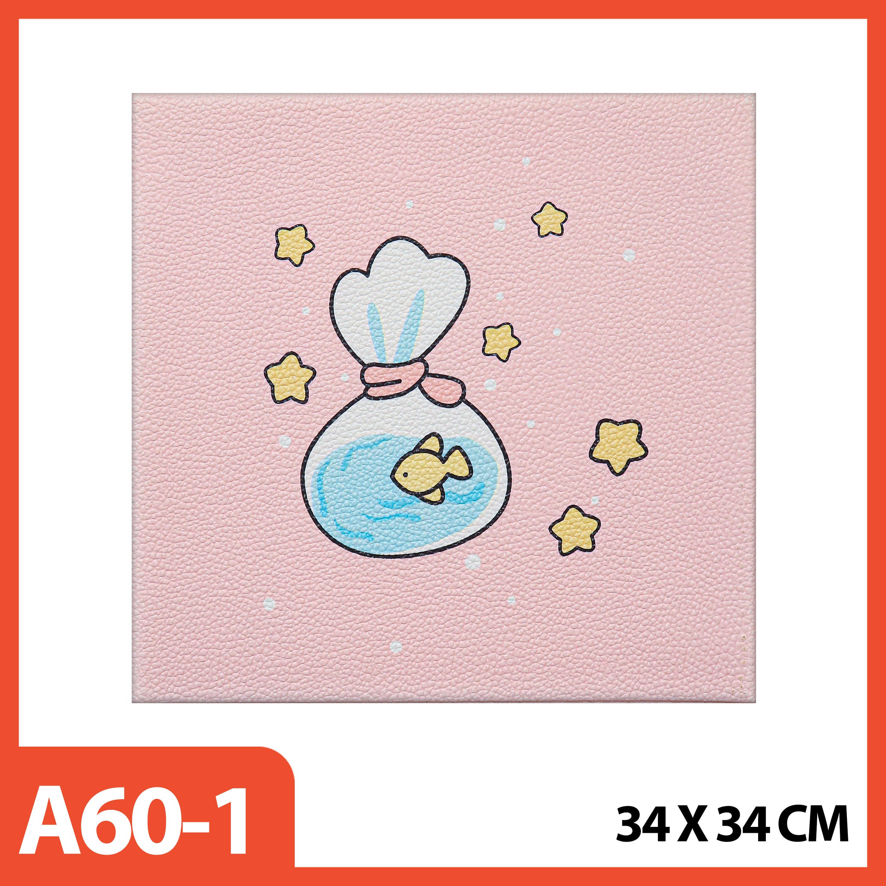 Hoptech - Wallpaper Foam Headboard Bed Wallfoam Empuk Kedap Suara Tahan Air | Karakter Anak