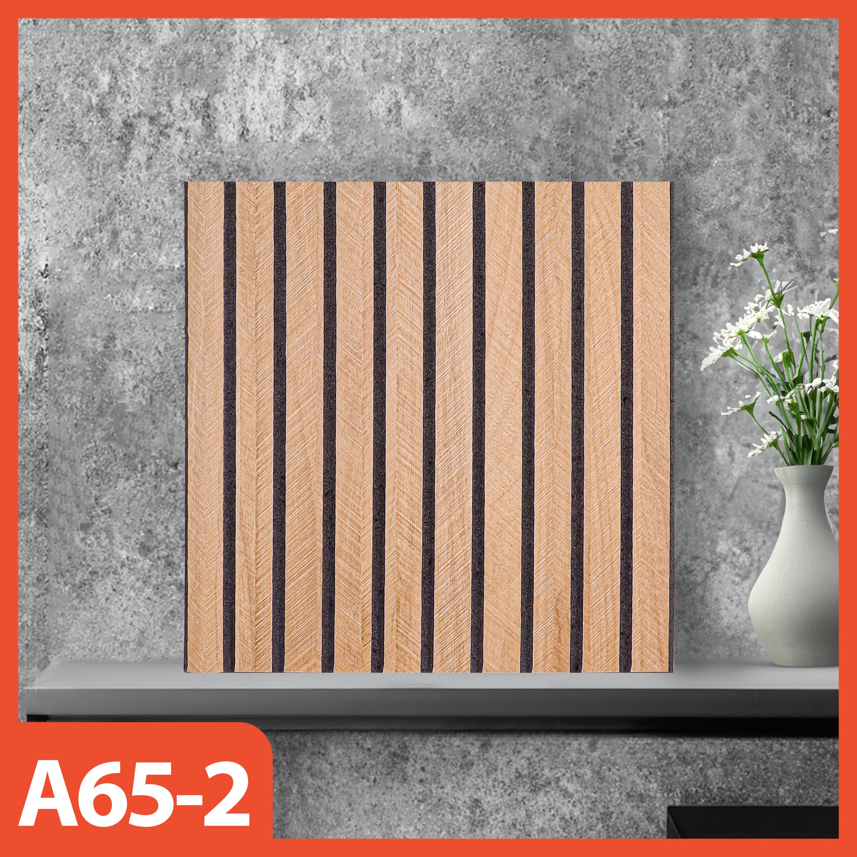 Hoptech - Wallpaper Dinding Peredam Suara Acoustic Panel Wall Sticker Dinding 3D Foam+pvc 30x30 & Tebal 0,5 Cm