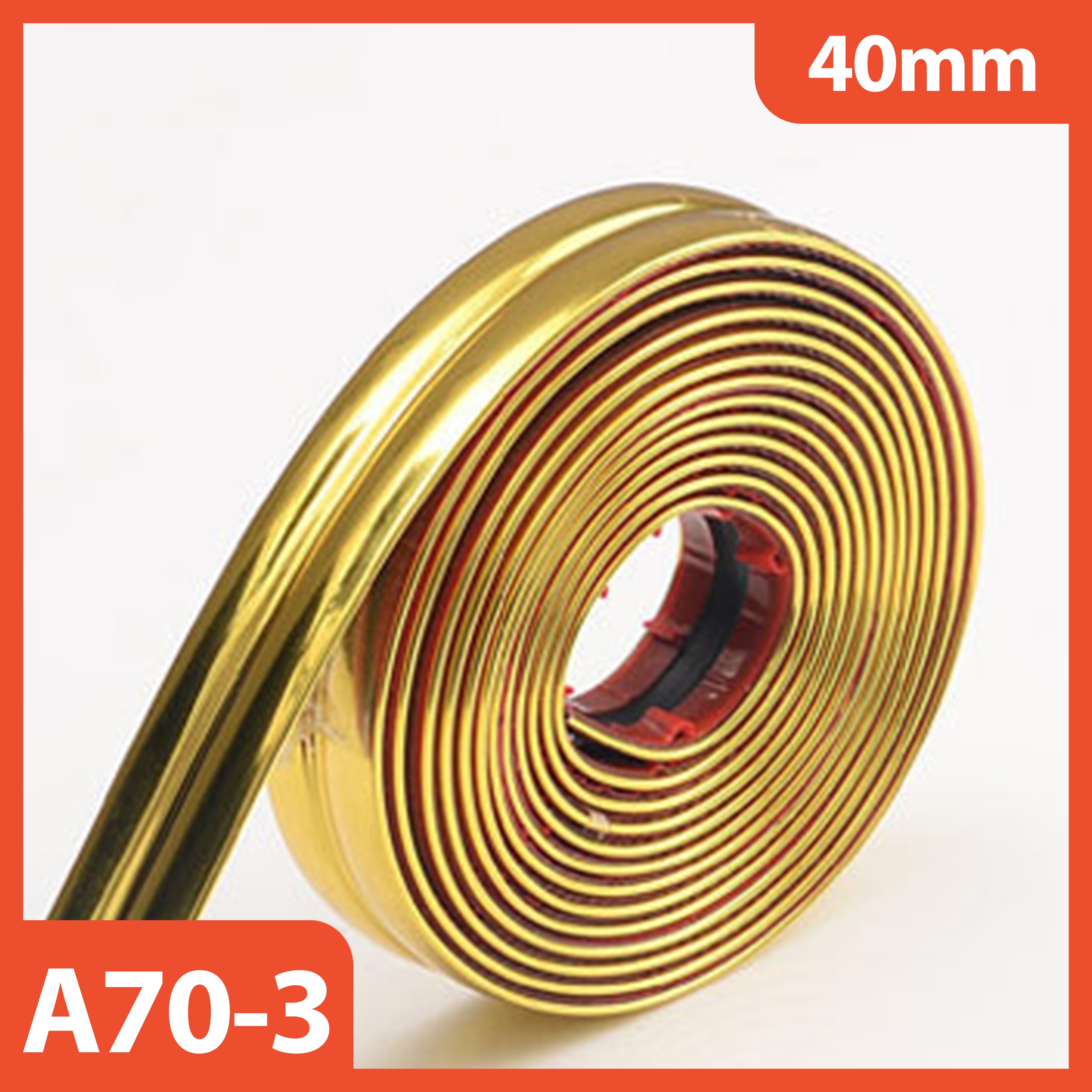 Hoptech - List Plat Strip Mirror PVC – List Dekorasi Wallpaper / Sudut Dinding