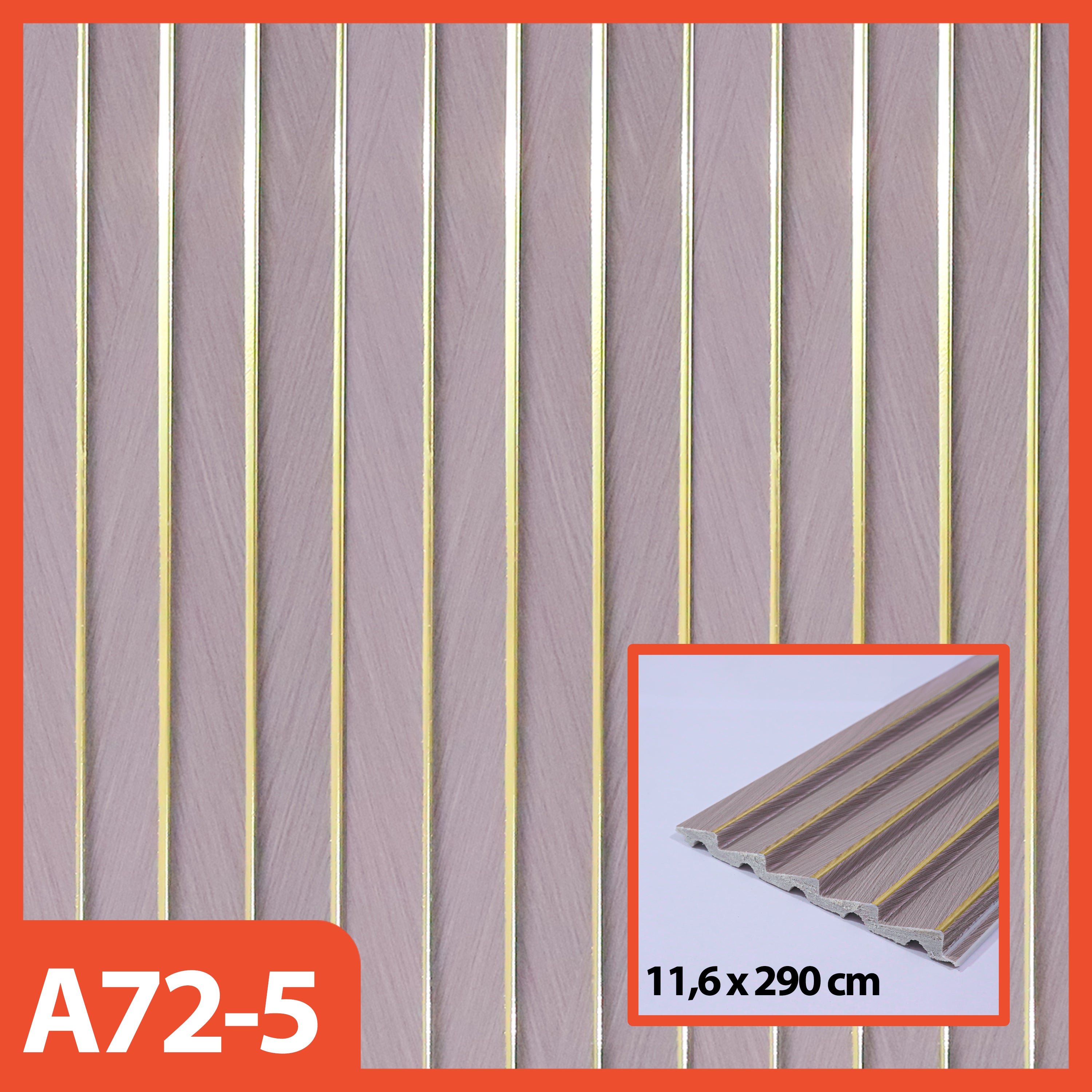 HOPTECH - Wallpanel WPC Premium – PS Foam Grille Panel