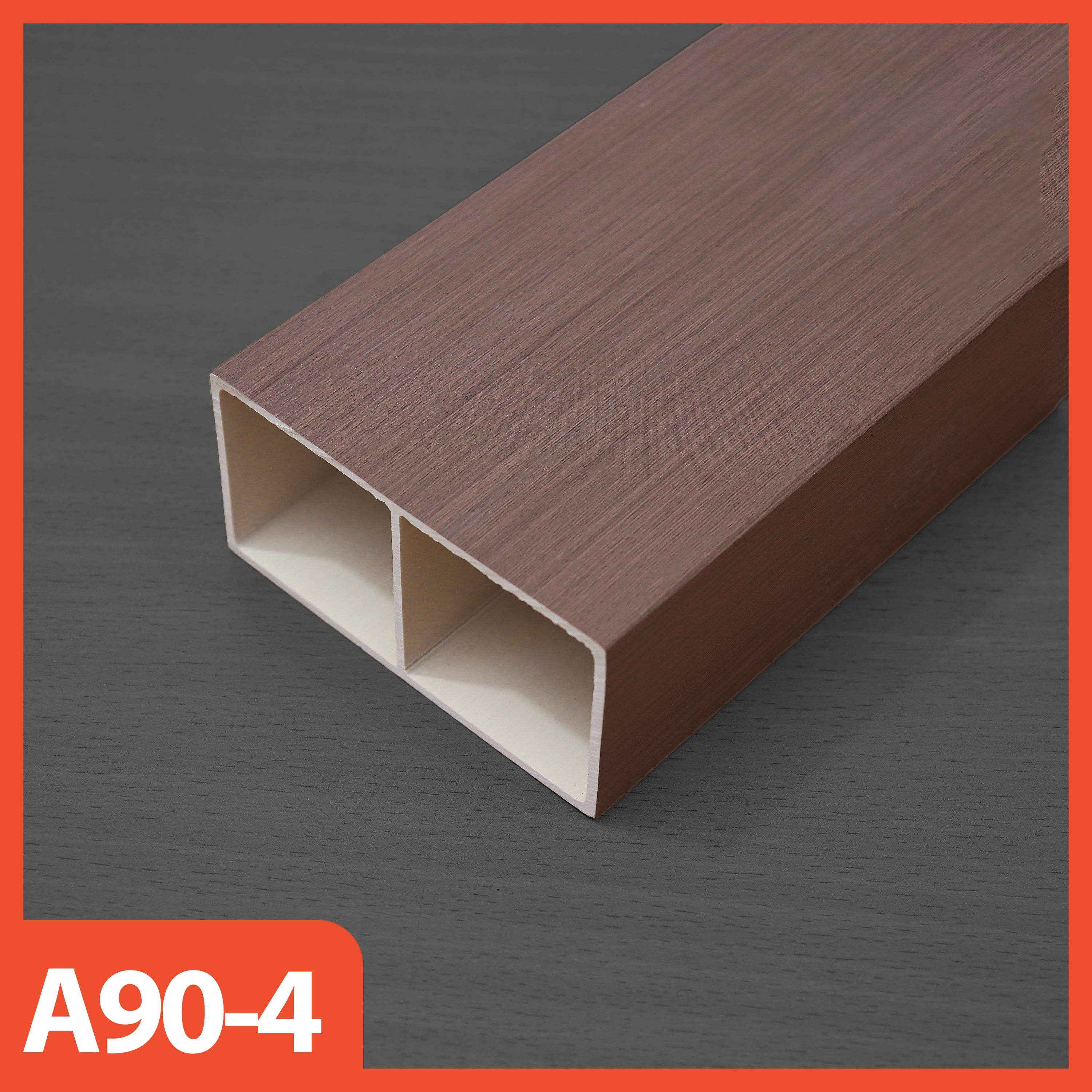 Hollow PVC WPC Partition PVC Grid Wall Divider Box 2.9mtr 290cm 5x5cm 5x10cm 5x9cm