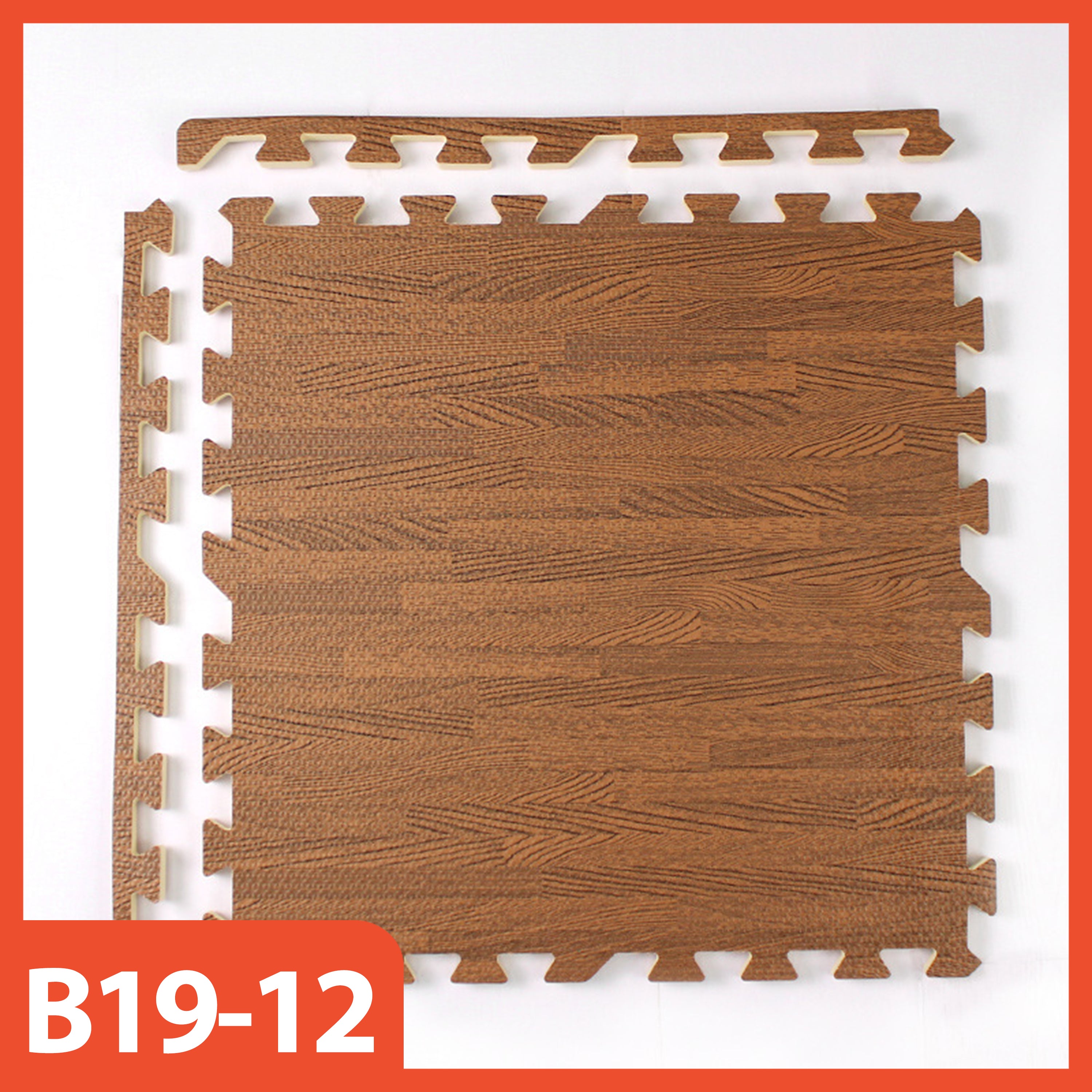 Hoptech - Evamat Puzzle Mat Floor Mat 30x30*1cm | Soft PE Mat for Play & Babies