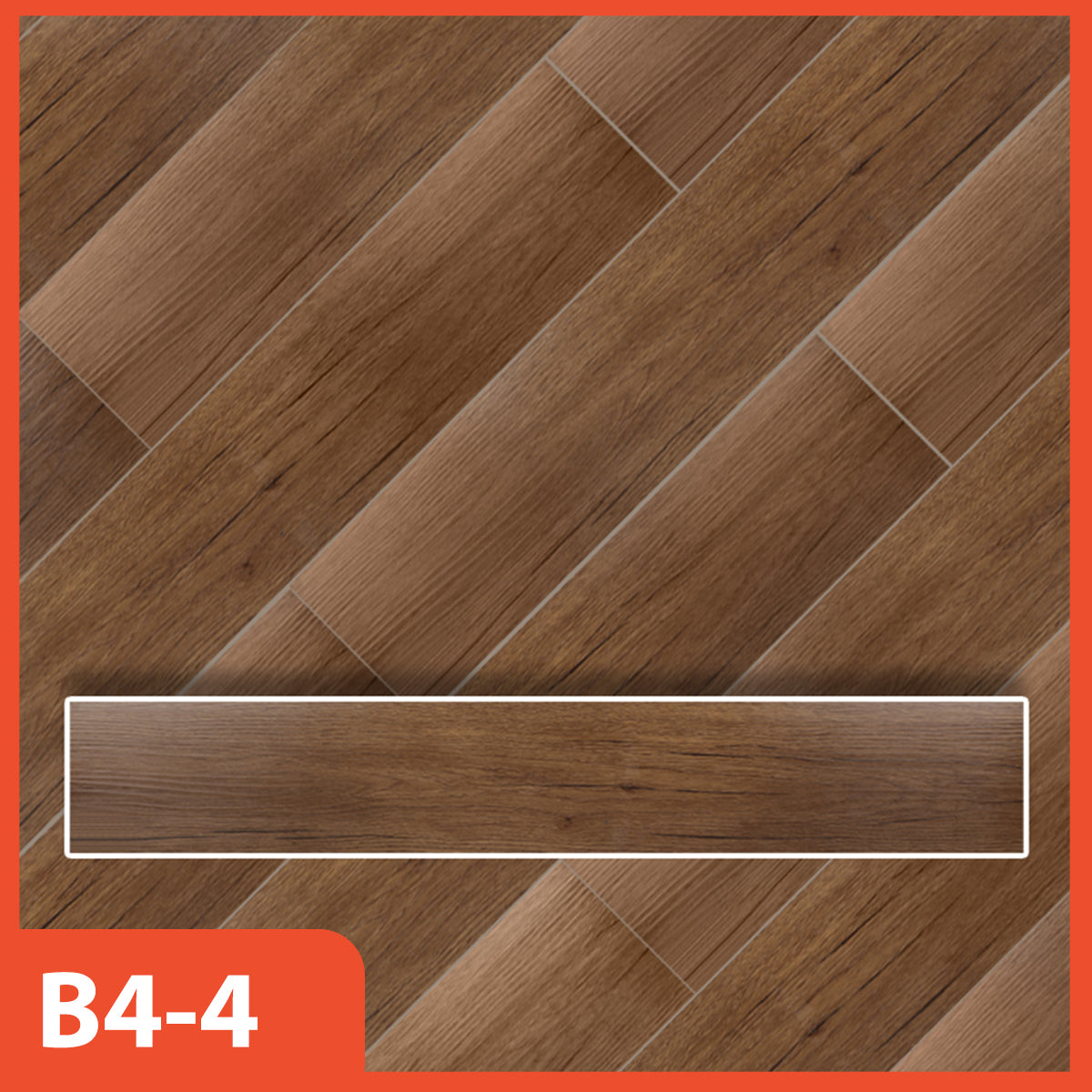 Hoptech - Wallpaper Vinyl Lantai ukuran 91.5 x 15.2 CM PERLEMBAR Self Adhesive TEBAL 1.2MM Lem
