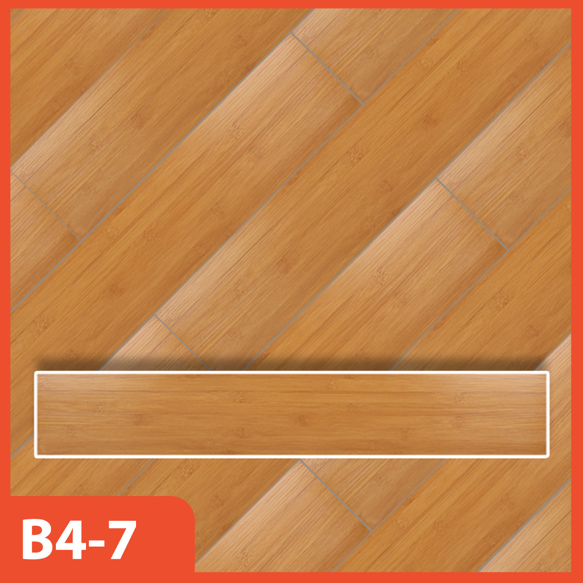 Hoptech - Wallpaper Vinyl Lantai ukuran 91.5 x 15.2 CM PERLEMBAR Self Adhesive TEBAL 1.2MM Lem