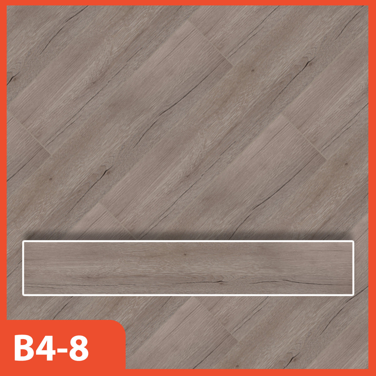 Hoptech - Wallpaper Vinyl Lantai ukuran 91.5 x 15.2 CM PERLEMBAR Self Adhesive TEBAL 1.2MM Lem