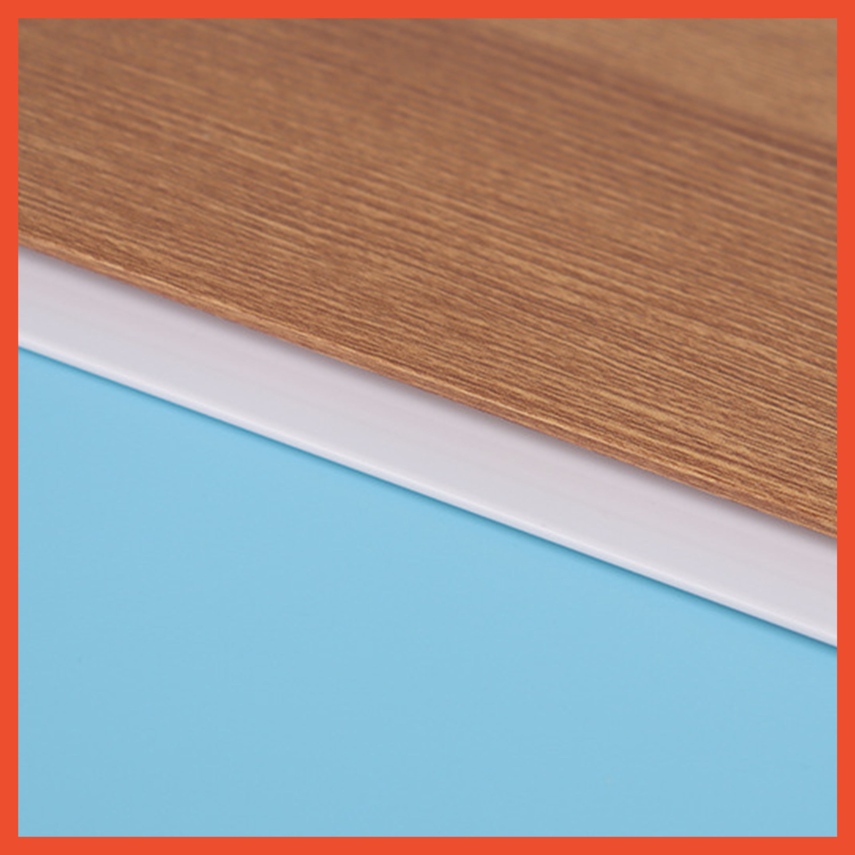 HOPTECH - PVC Wallboard 2.90 Meters Long, 40 Cm Wide, 8.5 Mm Thick, WPC Wall Panel Premium Wall Decoration