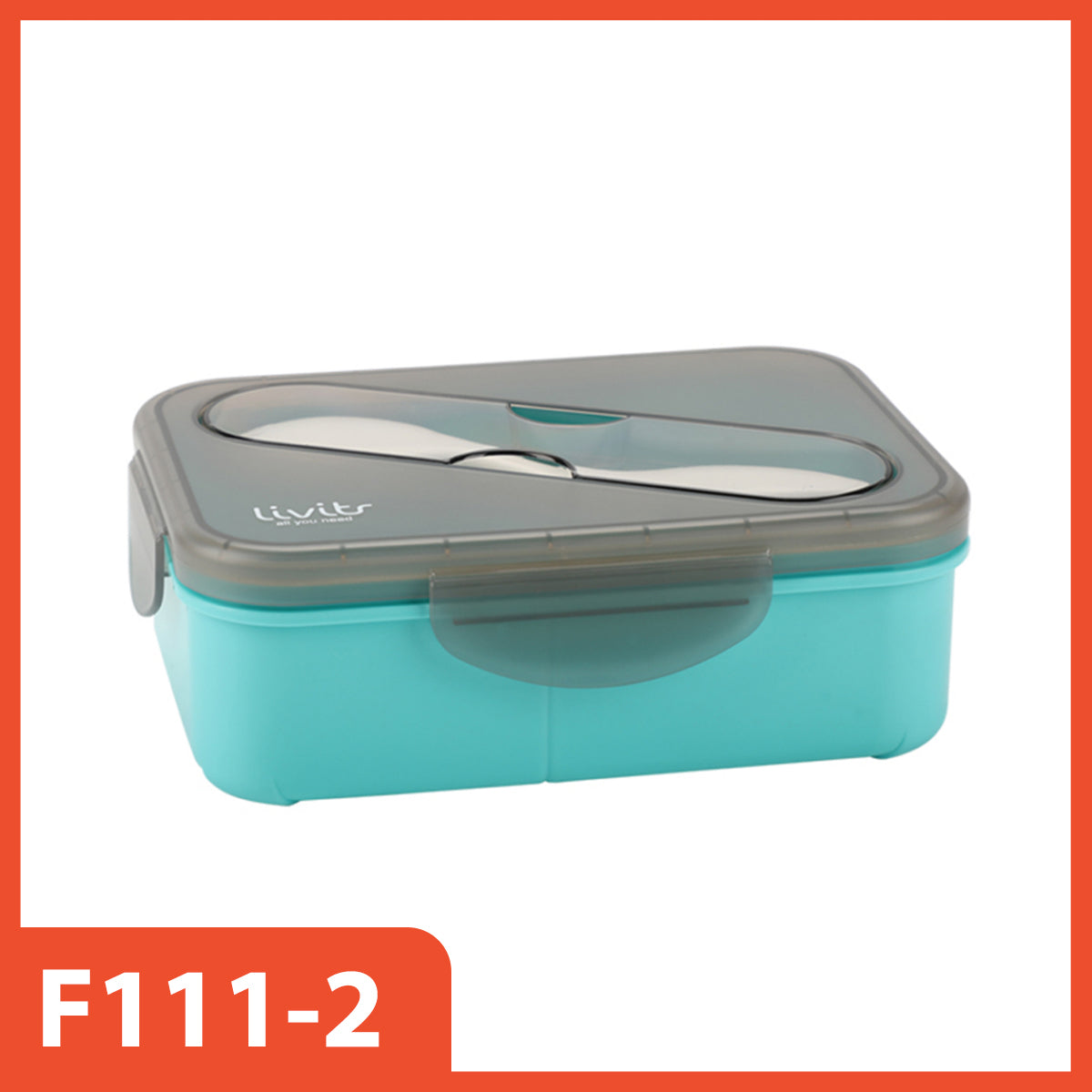 LUNCH BOX LUNCH BOX CAPACITY 900 ML & 1200 ML I TWO-COMPARITED LUNCH BOX FREE CUTLERY