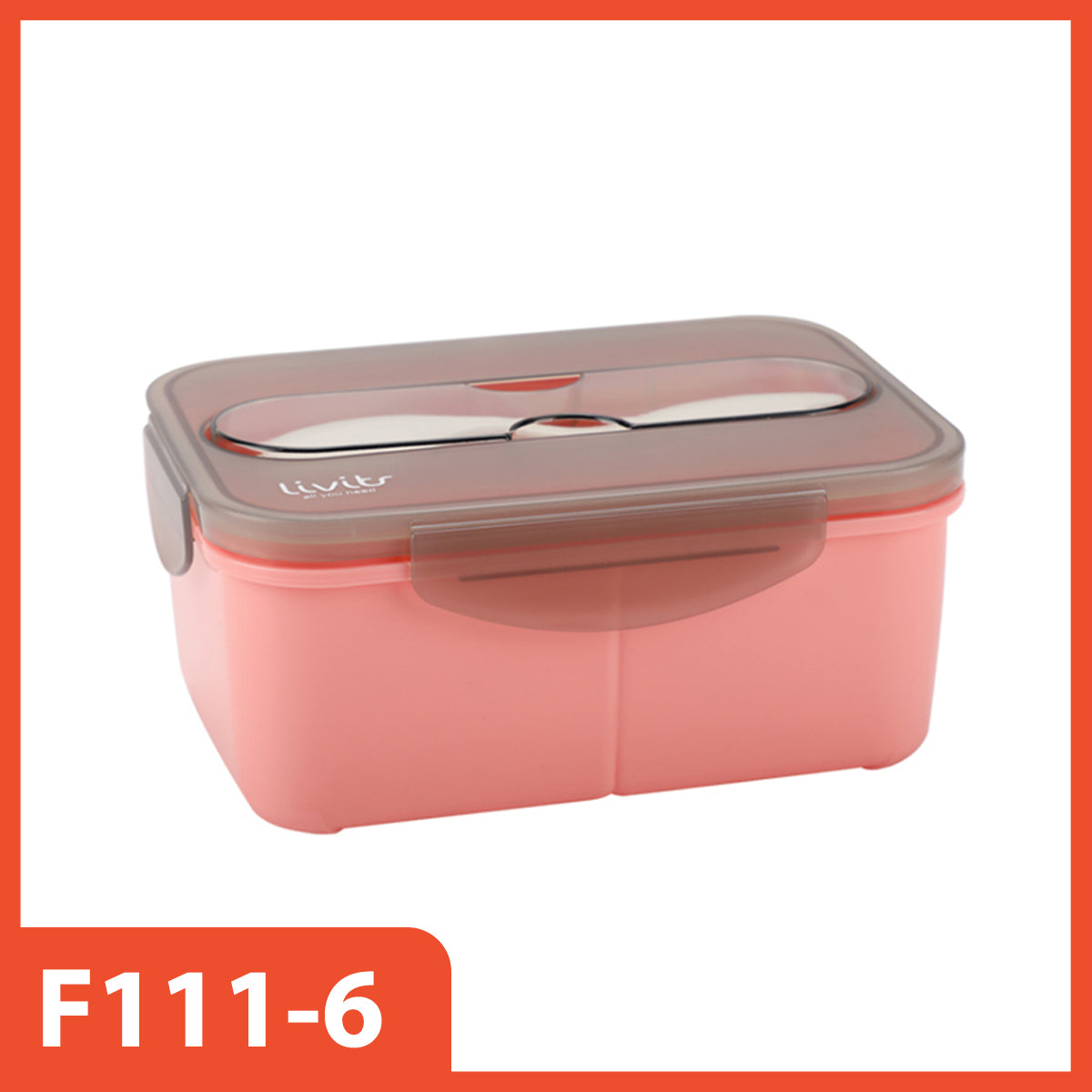 LUNCH BOX LUNCH BOX CAPACITY 900 ML & 1200 ML I TWO-COMPARITED LUNCH BOX FREE CUTLERY