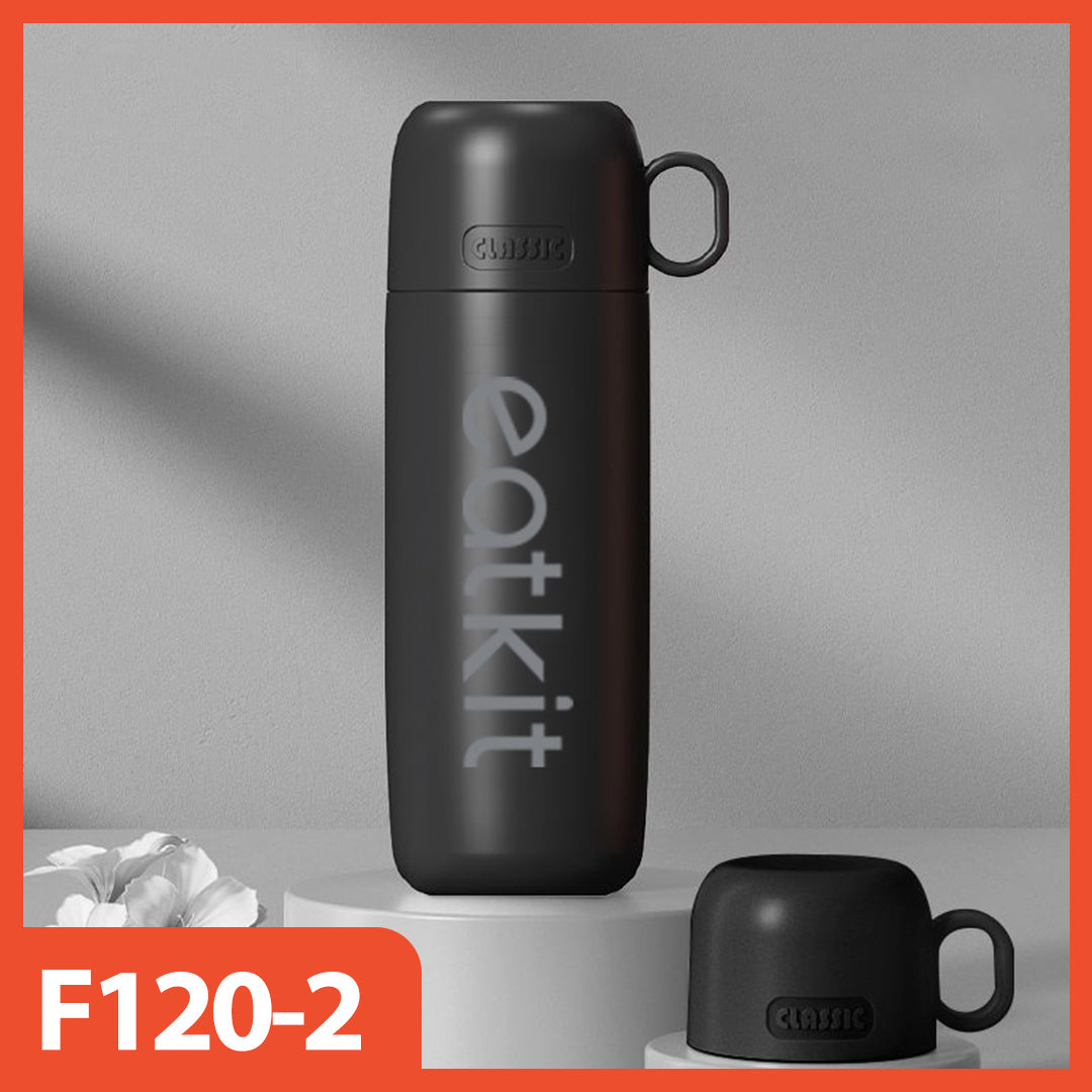 Hoptech - Premium 316 Stainless Steel Thermos 500ml | Keeps Hot & Cold for >8 Hours | Spill-Proof Drinking Bottle