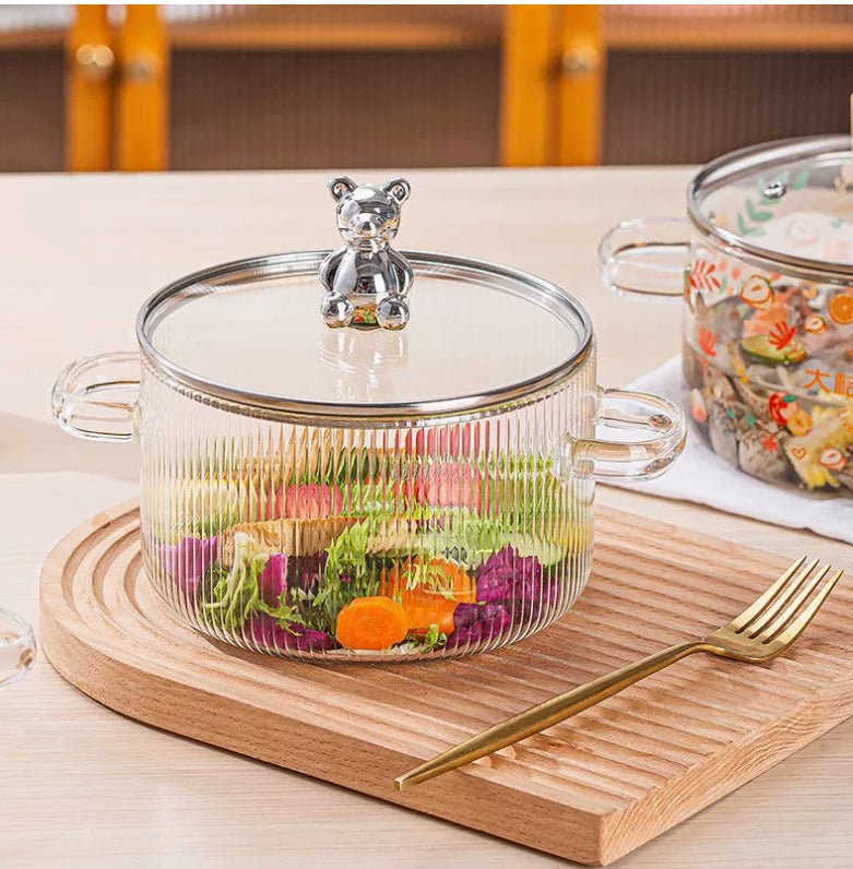 Panci Kaca F216 Tahan Panas