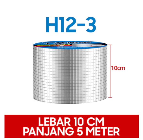 Lakban Aluminium Foil H12 Anti Bocor