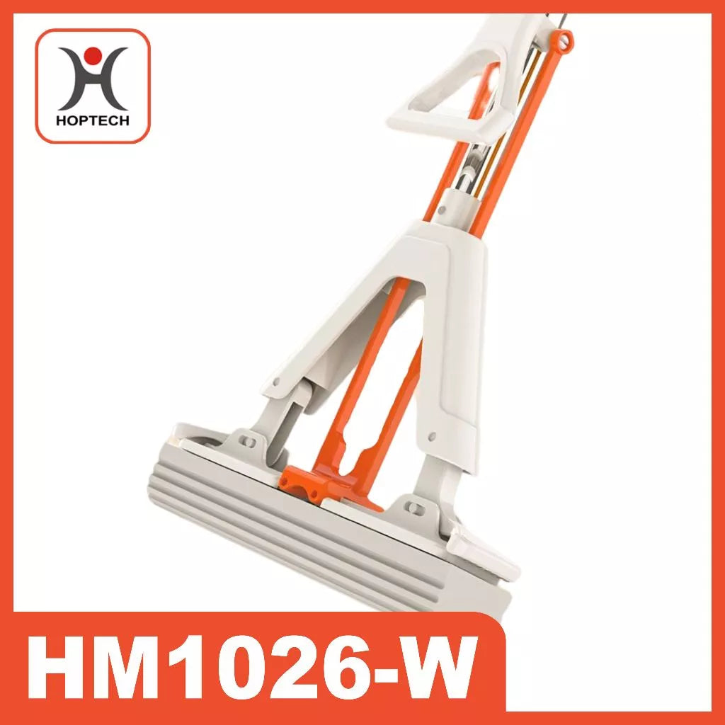 Hoptech - Pel Lantai Spons Lipat Otomatis | Sponge Mop Jumbo 29cm Menyerap Air Maksimal & Praktis