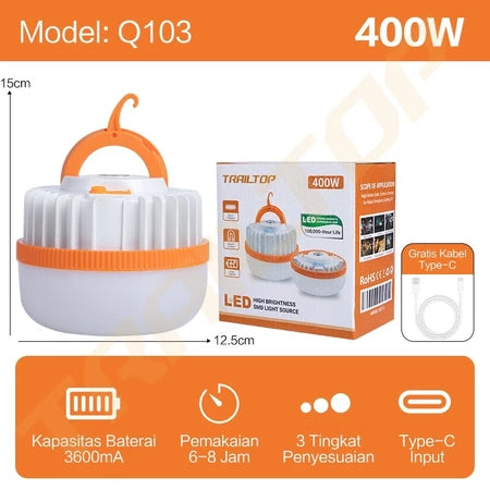 Lampu Camping K27 LED