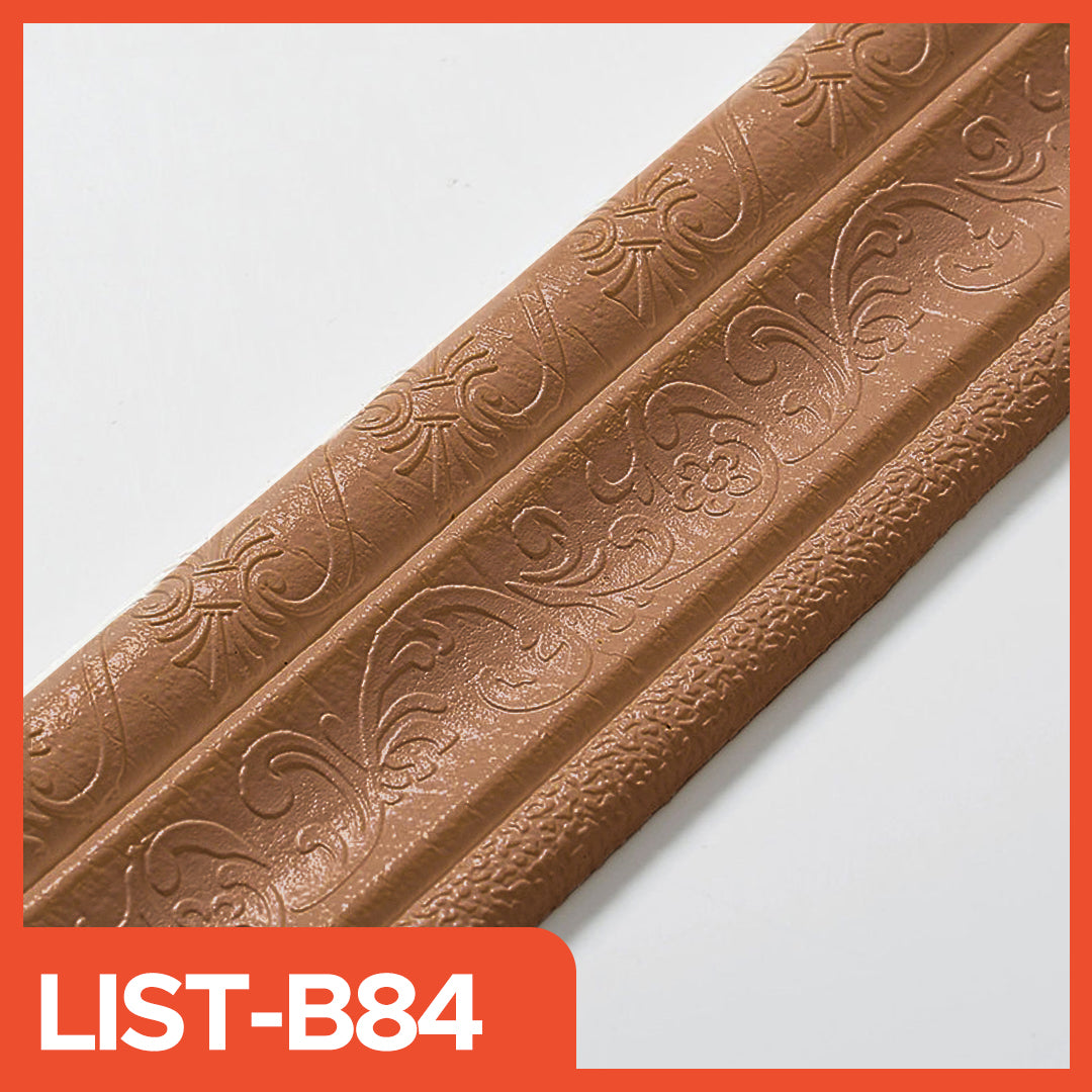 3D Wall List 2.3 Meters Long, 8 CM Wide and 5CM Wallpaper Roll for Border