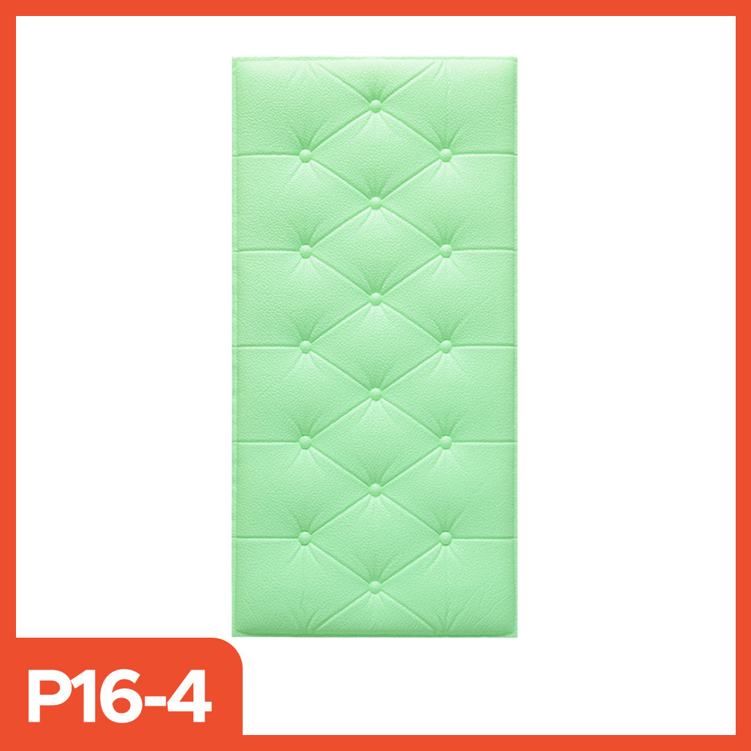 Hoptech - Wallpaper 3D Foam Kedap Suara Tahan Air Headboard Bed Wallfoam Empuk