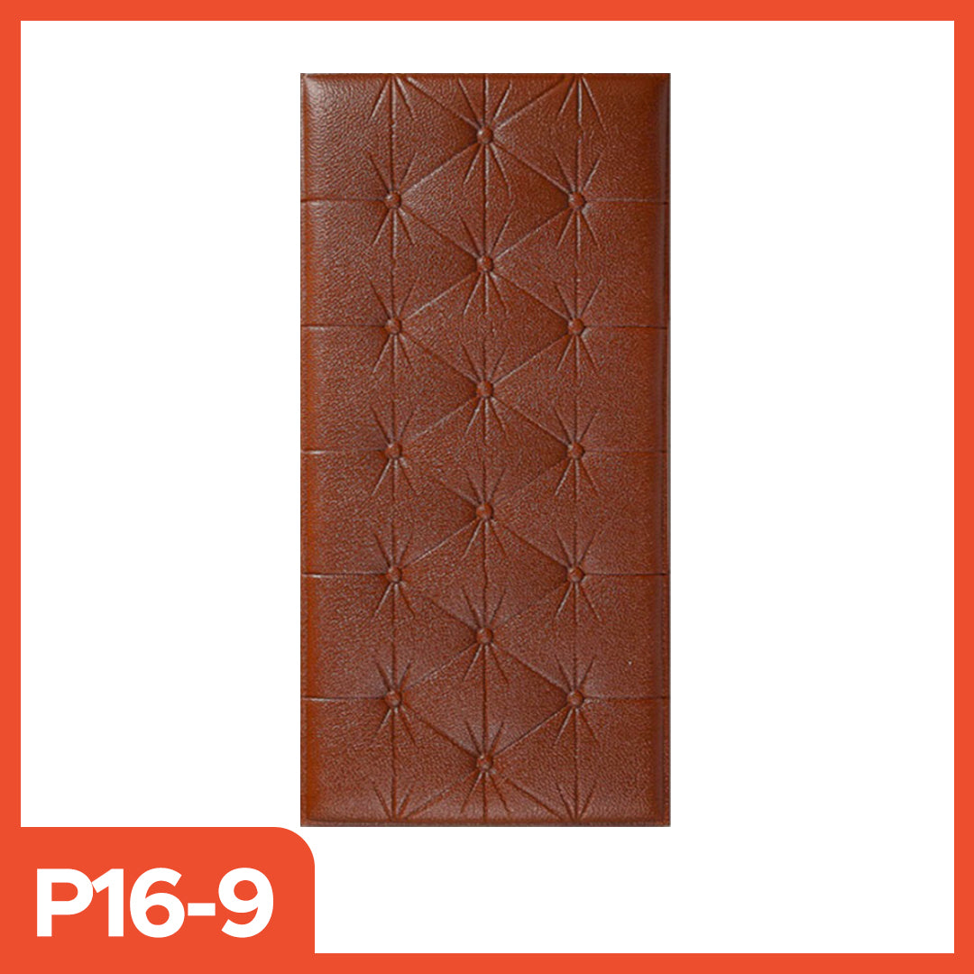 Hoptech - Wallpaper 3D Foam Kedap Suara Tahan Air Headboard Bed Wallfoam Empuk