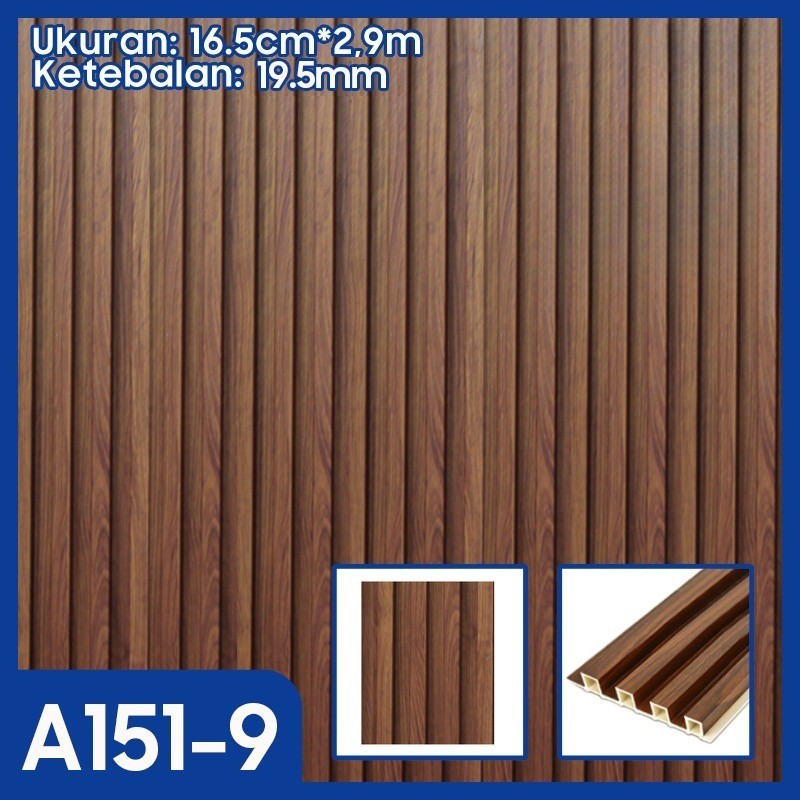 Panel Dinding WPC Premium Motif Kayu 3D A151