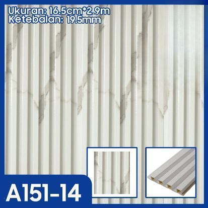 Panel Dinding WPC Premium Motif Kayu 3D A151