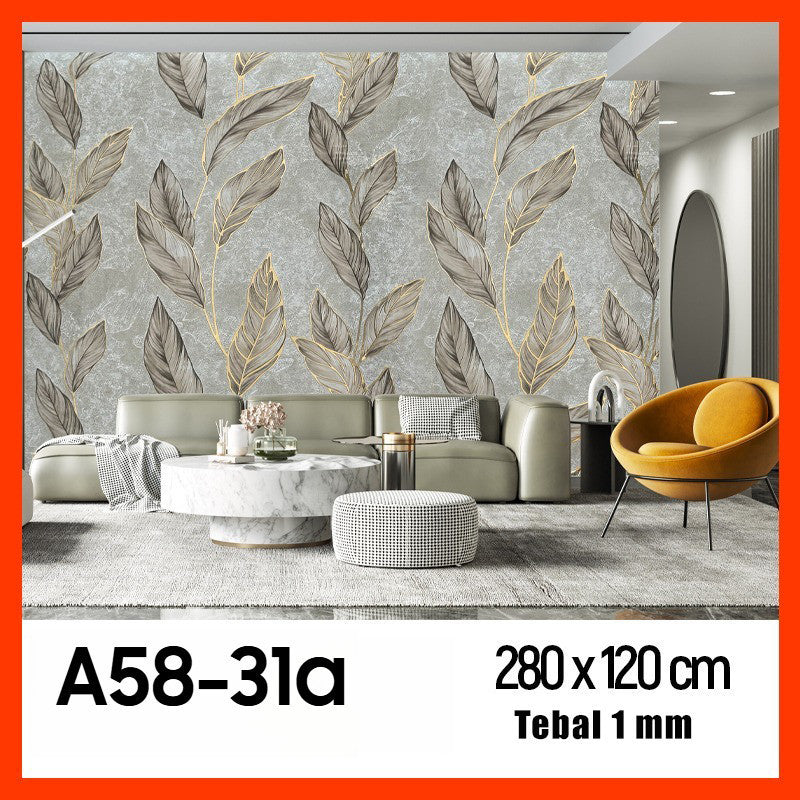 Wallpaper Dinding Motif Marble Roll 120 x 280cm A58