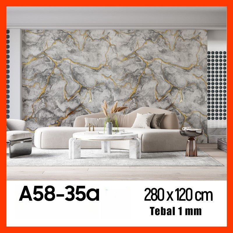 Wallpaper Dinding Motif Marble Roll 120 x 280cm A58