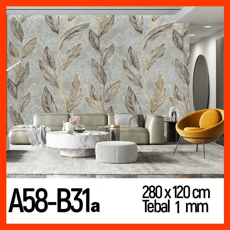 Wallpaper Dinding Motif Marble Roll 120 x 280cm A58