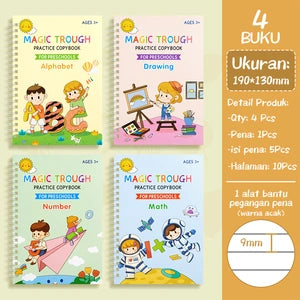 Buku Latihan Menulis Anak W136