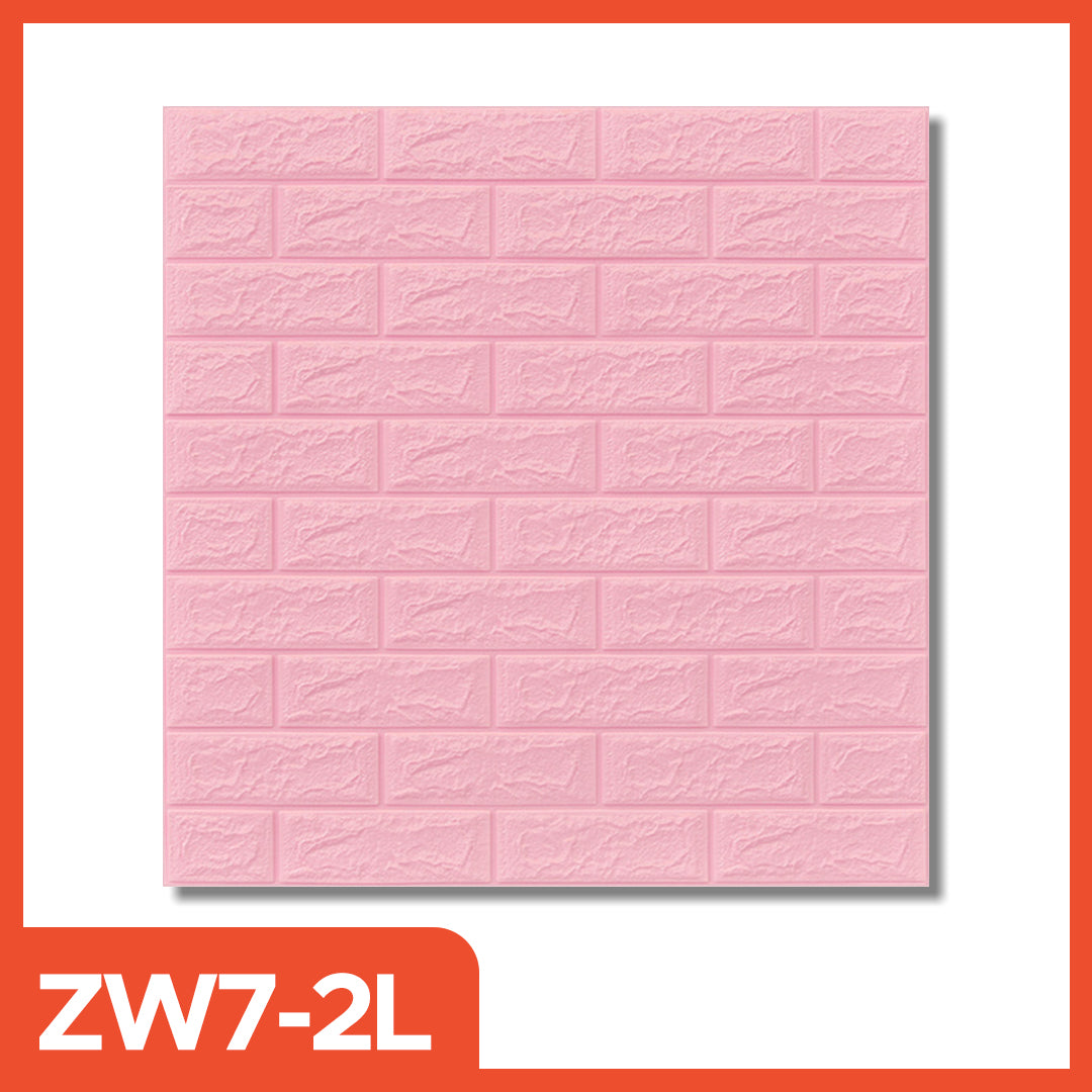 Hoptech - Wallpaper Dinding 3D bata / wallpaper 3D Foam 77x70cm teban 4.5mm High Quality