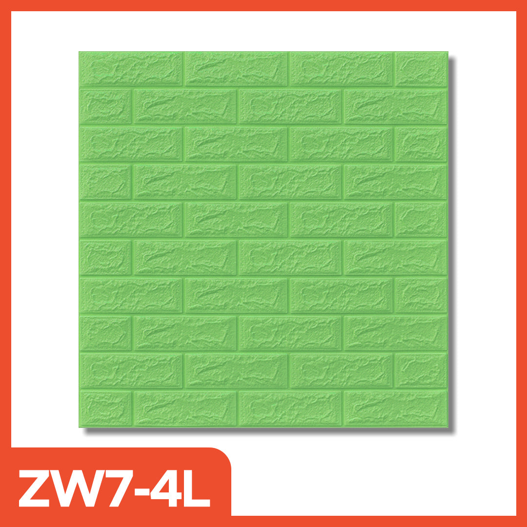 Hoptech - Wallpaper Dinding 3D bata / wallpaper 3D Foam 77x70cm teban 4.5mm High Quality