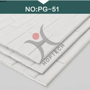 Wallpaper Dinding Kulit Sticker Foam Ukuran 280 x 70 cm tebal 5mm Wallpaper Timbul Garis Aesthetic A68