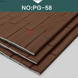 Wallpaper Dinding Kulit Sticker Foam Ukuran 280 x 70 cm tebal 5mm Wallpaper Timbul Garis Aesthetic A68