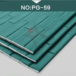 Wallpaper Dinding Kulit Sticker Foam Ukuran 280 x 70 cm tebal 5mm Wallpaper Timbul Garis Aesthetic A68