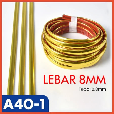 wallpaper list gold 8mm