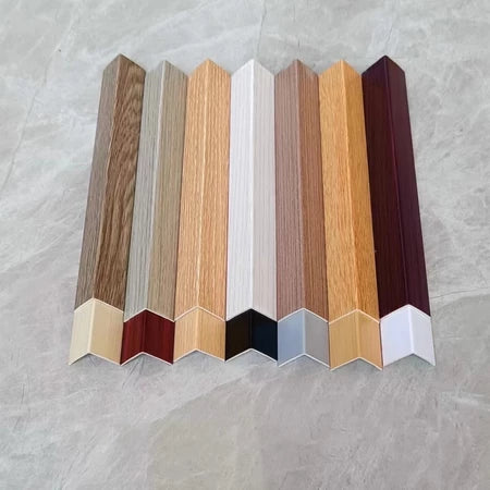 WPC Wallpanel Corner List / WPC Cover List Per Bar Waterproof Wall Panel 2.9 Meters