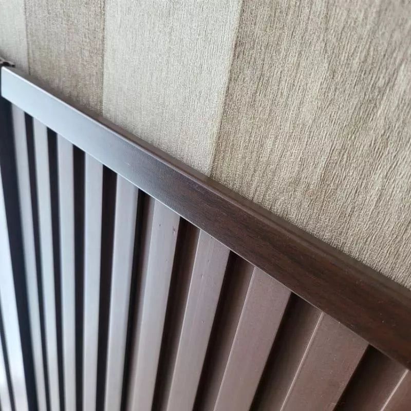 WPC Wallpanel Corner List / WPC Cover List Per Bar Waterproof Wall Panel 2.9 Meters