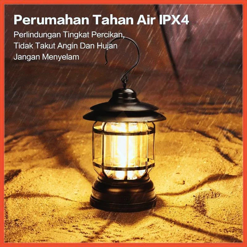 Hoptech - Lampu Lentera LED Camping | Lampu Tenda Emergency Baterai untuk Outdoor
