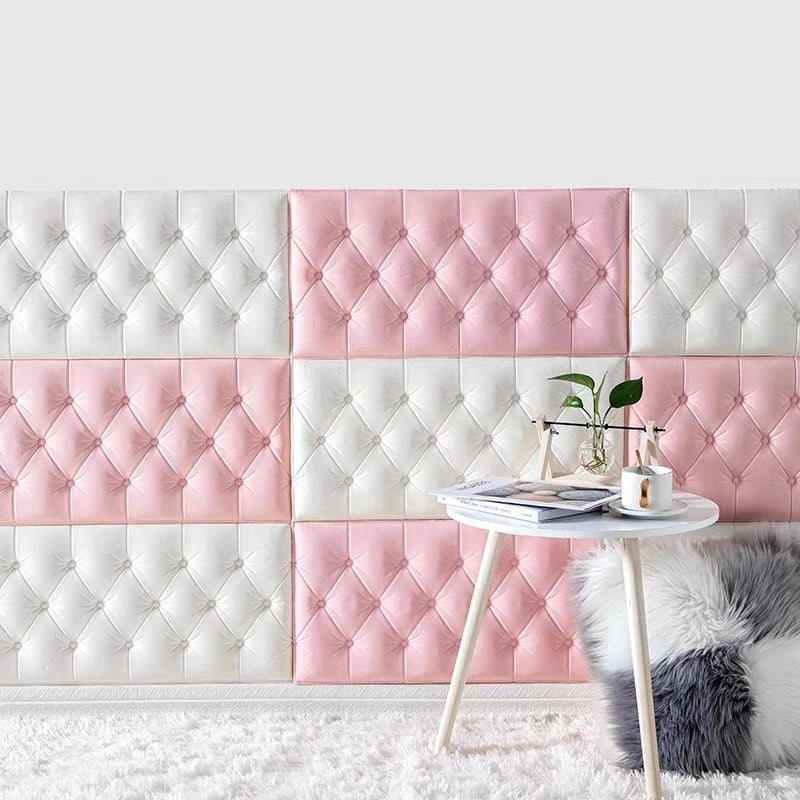 Hoptech - Wallpaper 3D Foam Kedap Suara Tahan Air Headboard Bed Wallfoam Empuk