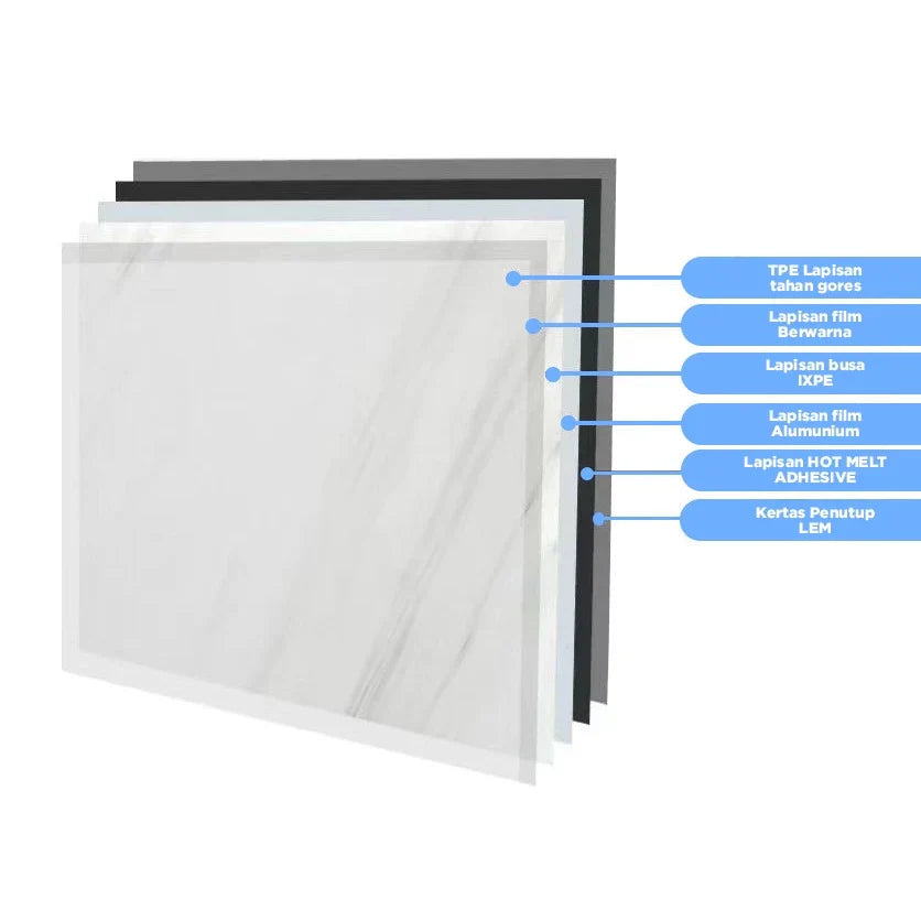 Wall Sticker Motif Marble A14