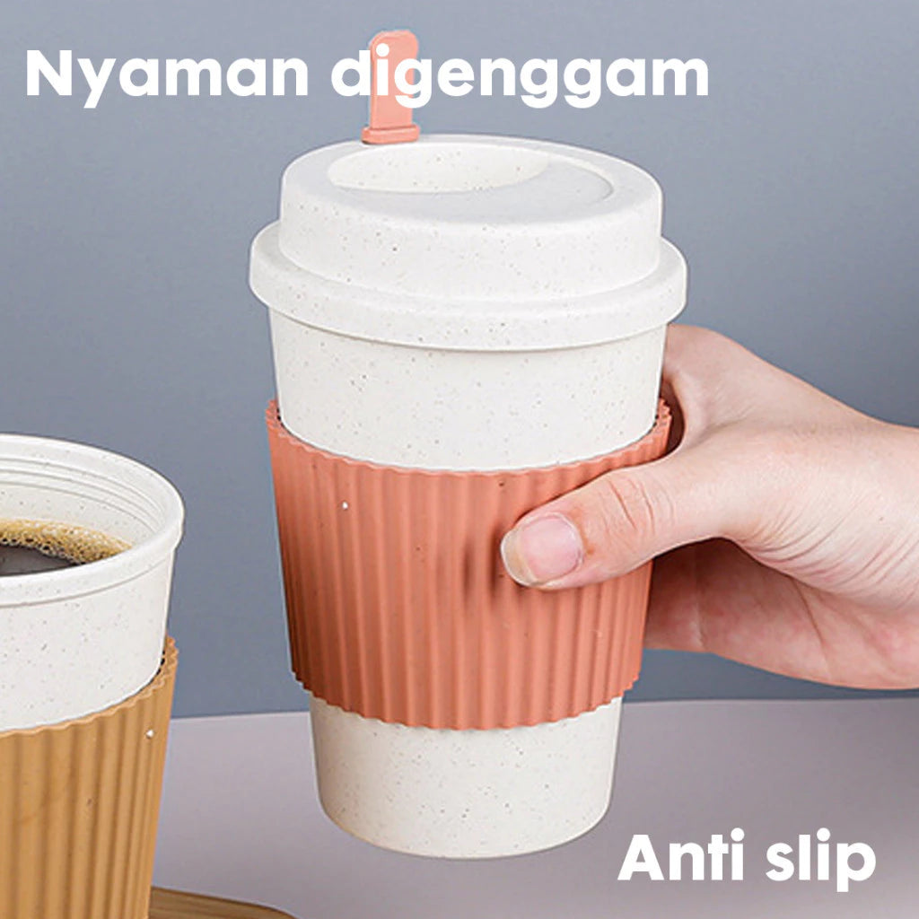 Gelas F50 Wheat Straw 400ml