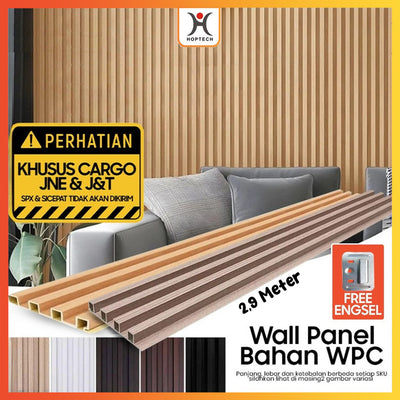 Panel Dinding WPC Premium Motif Kayu 3D A151