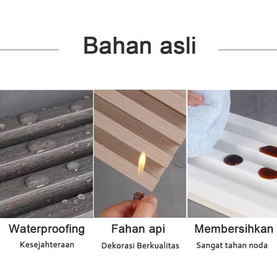 Panel Dinding WPC Premium Motif Kayu 3D A151